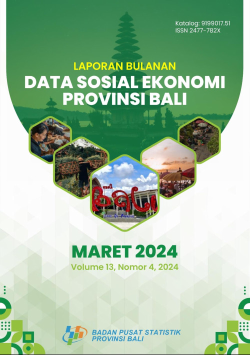 Laporan Bulanan Data Sosial Ekonomi Provinsi Bali Maret 2024