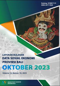 Laporan Bulanan Data Sosial Ekonomi Provinsi Bali Oktober 2023