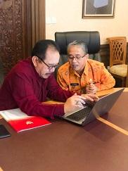 Pendampingan SP Online Bersama Cok Ace (Wagub Bali)