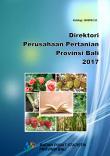 Directory of Agricultural Establishment of Bali Province 2017