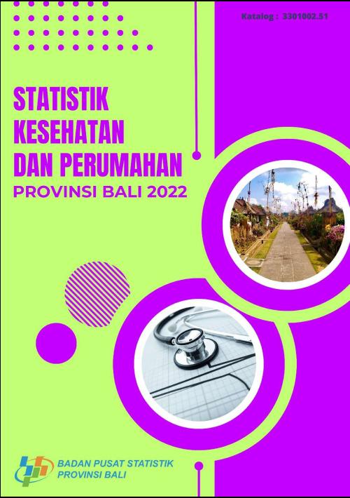 Statistik Kesehatan dan Perumahan Provinsi Bali 2022