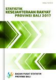 Welfare Statistics Of Bali Province 2017