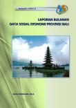 Monthly Report On Economic Social Economic Data Of Bali Province February 2014