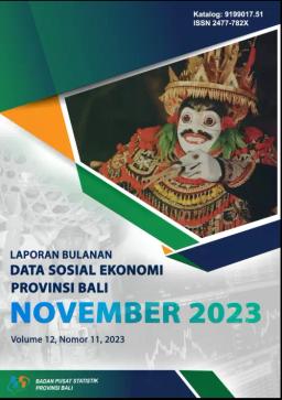 Laporan Bulanan Data Sosial Ekonomi Provinsi Bali November 2023