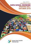 Monthly Report on Socio Economic Data of Bali Province October 2018