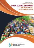 Monthly Report on Socio Economic Data of Bali Province September 2018