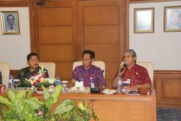 High Level Meeting Meeting of TPID Bali Province