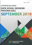 Monthly Report On Socio Economic Data Of Bali Province September 2019