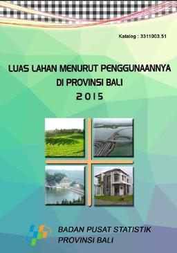 Land Uses In Bali Province 2015