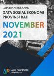 Monthly Report On Socio Economic Data Of Bali Province November 2021