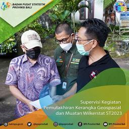 Supervisi Kegiatan Pemutakhiran Kerangka Geospasial dan Muatan Wilkerstat ST2023