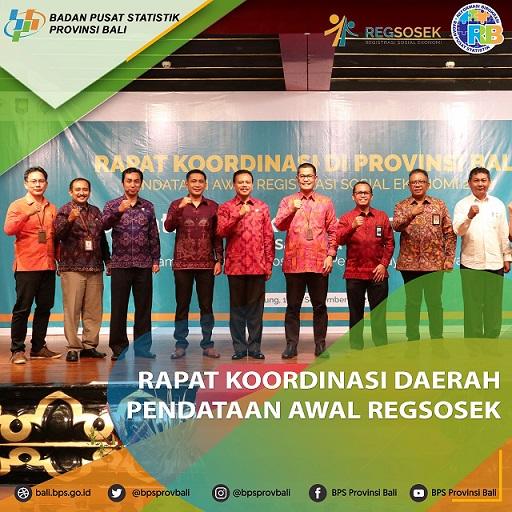 Rapat Koordinasi Daerah Pendataan Awal Regsosek 2022