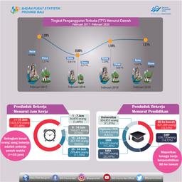 Keadaan Ketenagakerjaan Provinsi Bali Februari 2020