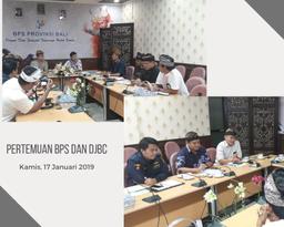 Kunjungan Kepala Direktorat Jenderal Bea Cukai (DJBC) ke BPS Provinsi Bali