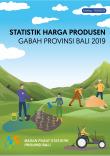 Paddy Producer Price Statistics Of Bali Province 2019