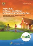 Socio-Economic Analysis of Farmers in Bali Province 2013