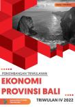 Quarterly Economic Report Of Bali Province Fourth Quarter 2022