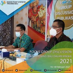  Focus Group Discussion (FGD) of Bali Publications in Numbers 2021