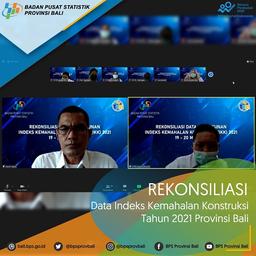 Rekonsiliasi Data Indeks Kemahalan Konstruksi (IKK) Tahun 2021