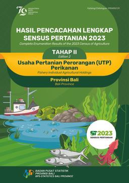 Hasil Pencacahan Lengkap Sensus Pertanian 2023 - Tahap II Usaha Pertanian Perorangan (UTP) Perikanan Provinsi Bali