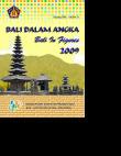 Bali Dalam Angka 2009