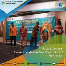 Rapat Koordinasi Evaluasi Regsosek 2022