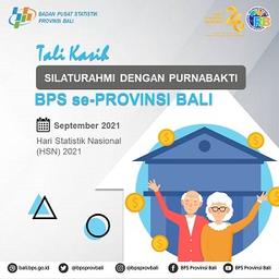 Tali Silaturahmi Seluruh Pegawai BPS se-Provinsi Bali Dengan Para Purnabakti