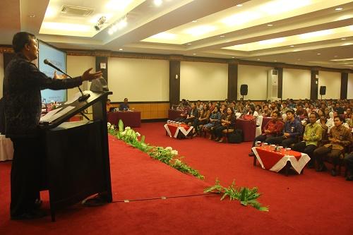 Pelaksanaan pelatihan berlangsung di 2 tempat yaitu di Hotel Inna Grand Bali Beach dan Hotel Nirmala