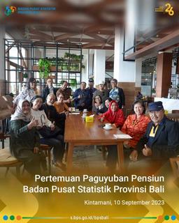 Pertemuan pensiunan BPS Provinsi Bali