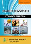 Statistik Konstruksi Provinsi Bali 2014