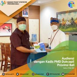 Audiensi dengan Dinas Pemberdayaan Masyarakat, Desa, Kependudukan dan Catatan Sipil Provinsi Bali