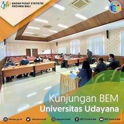 Kunjungan BEM Universitas Udayana