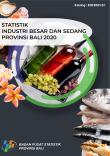 Large And Medium Industry Statistics Of Bali Province 2020