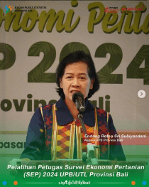 Pelatihan Petugas Survei Ekonomi Pertanian (SEP) 2024 UPB/UTL Provinsi Bali