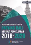 Produk Domestik Regional Bruto Provinsi Bali Menurut Pengeluaran 2016-2020