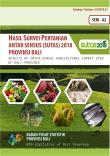 Results Of Inter-Censal Agricultural Survey 2018 Of Bali Province, A2-Series