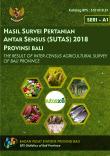 The Result of Inter-Census Agricultural Survey 2018 of Bali Province 